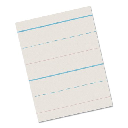 PACON Multi-Program Handwriting Paper, 30 lb, 5/8" Long Rule, Two-Sided, 8.5 x 11,500PK 2692